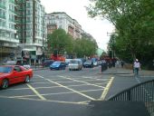 The Gloucester Place and Marylebone Road juction outside the council building