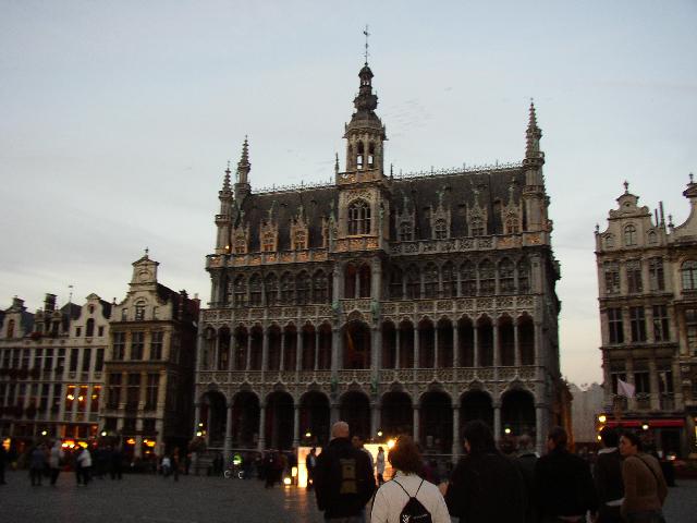 Central Market Square in
Brussels