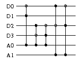 evolved 6 mux circuit