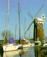 Horsey wind mill water pump