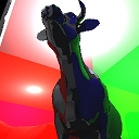 VLF-RT cow in a cornell rom