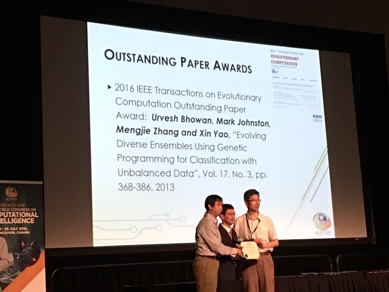 Outstanding paper awards