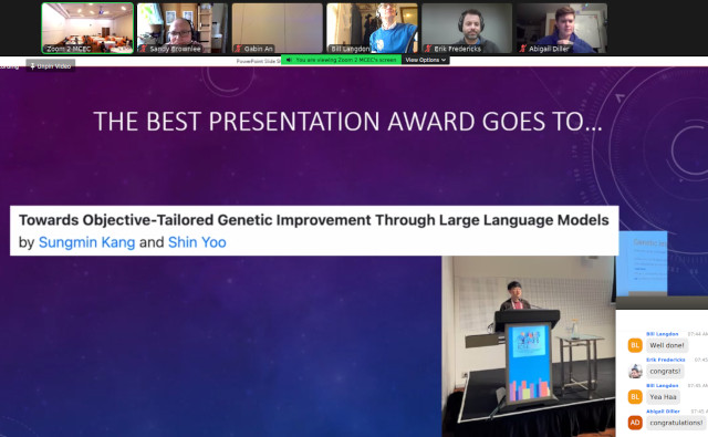 Sungmin Kang and Shin Yoo, Towards Objective-Tailored Genetic Improvement Through Large Language Models