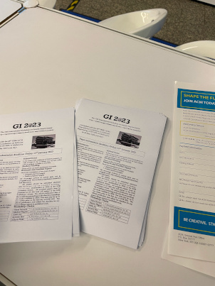 GI @ ICSE 2023 flyer used at ASE in Singapore