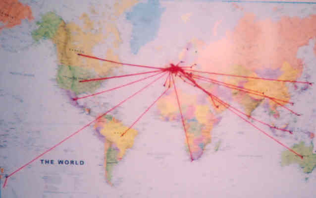 Part of Backup poster showing world usage of Pfeiffer