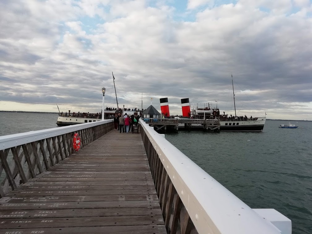 yarmouth pier nigel reid ps waverley
