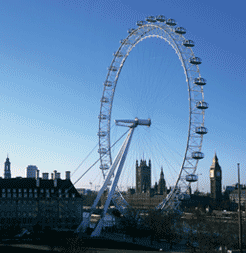 Ferris Wheel parliment thames